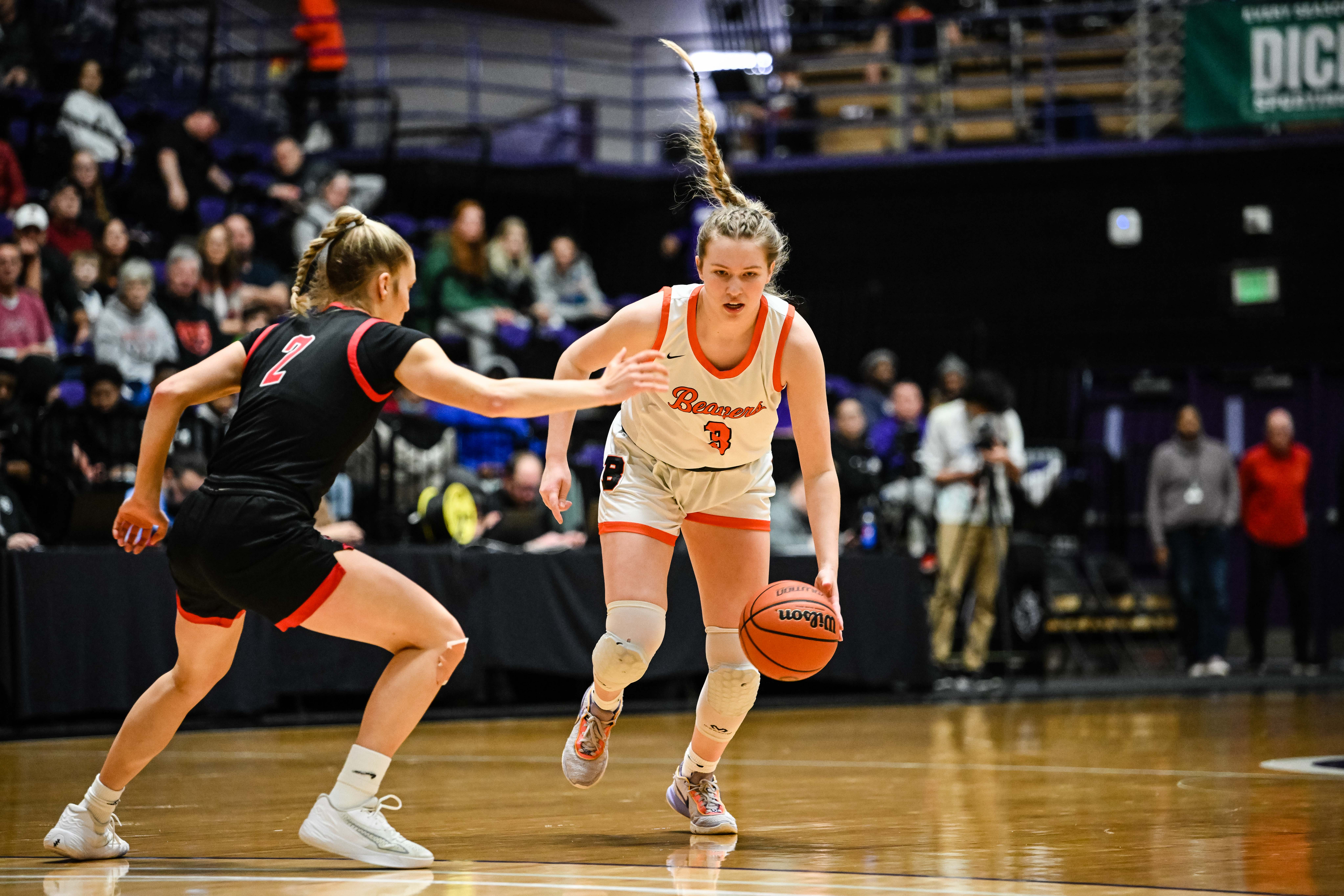 Clackamas Beaverton 6A Oregon girls basketball quarterfinal Naji Saker 1 -15